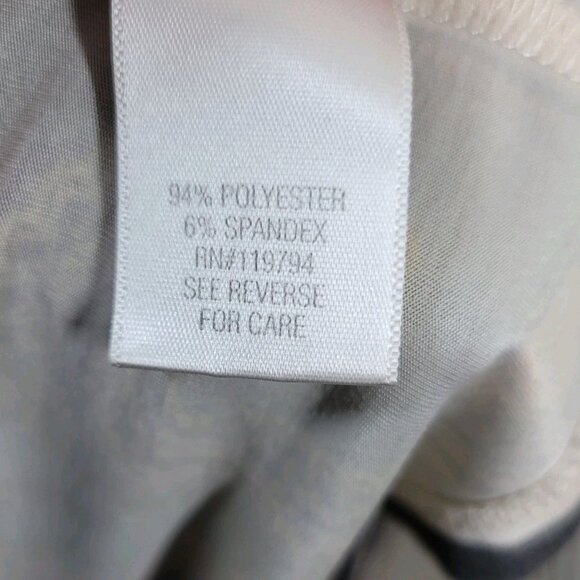 Vintage Y2K Tank Dress XL Stretch Studded Collar Romantic Maxi Long Geometric - Picture 8 of 8